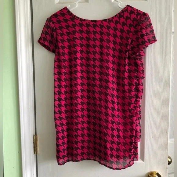 Pink Ruffle Top - Picture 2 of 3